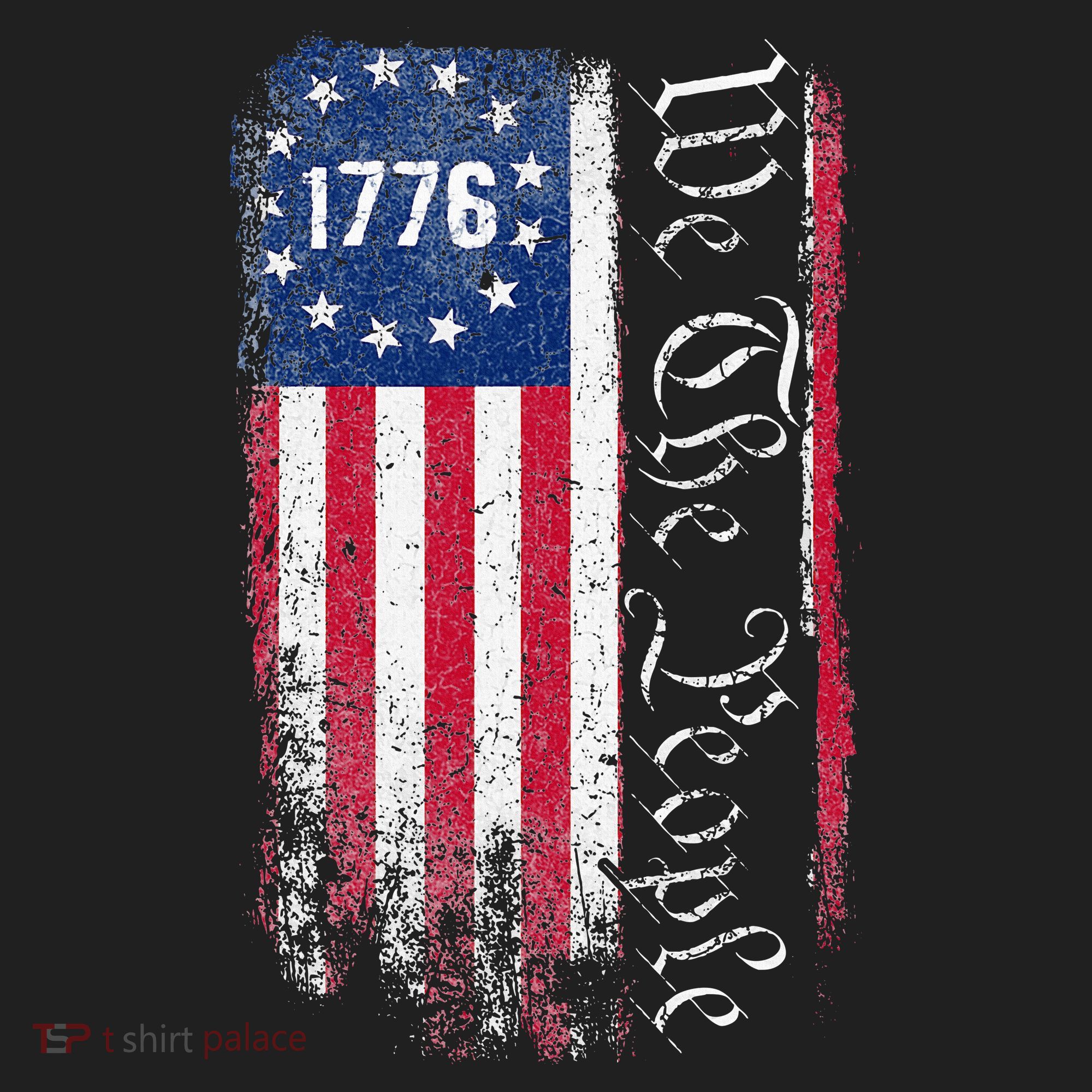 1776 We The People Betsy Ross American Flag Beanie