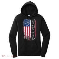 1776 We The People Betsy Ross American Flag Women's Hoodie thumb 0