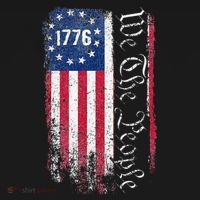 1776 We The People Betsy Ross American Flag Baby Bodysuit thumb 2