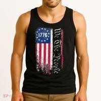 1776 We The People Betsy Ross American Flag Tank Top thumb 3
