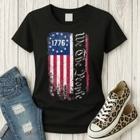 1776 We The People Betsy Ross American Flag Women's T-Shirt thumb 3