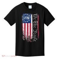 1776 We The People Betsy Ross American Flag Kids T-Shirt thumb 0