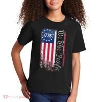 1776 We The People Betsy Ross American Flag Kids T-Shirt thumb 2