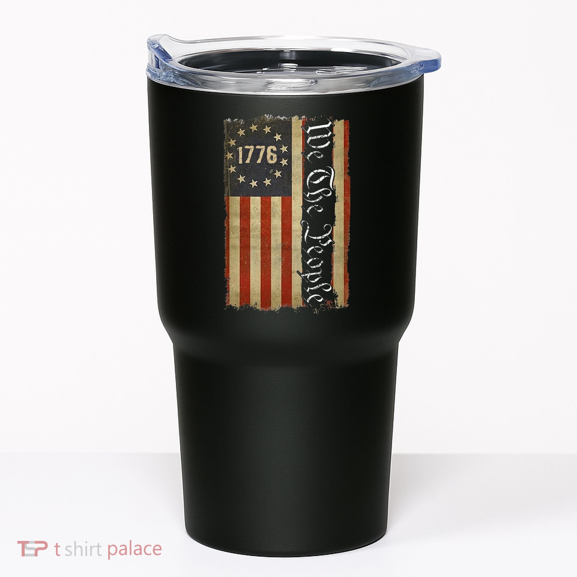 1776 We the People Betsy Ross 4th Of July American Flag Tumbler
