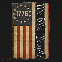1776 We the People Betsy Ross 4th Of July American Flag Toddler T-Shirt thumb 4