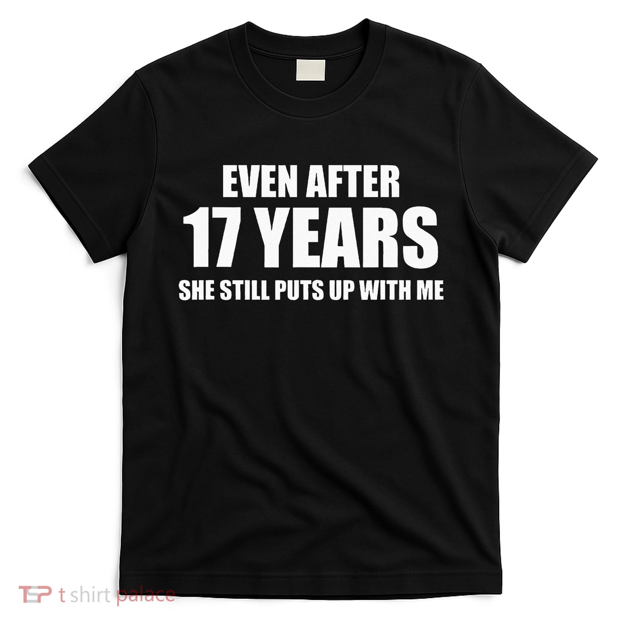 17 Year Anniversary Funny Relationship Gifts For Him T-Shirt