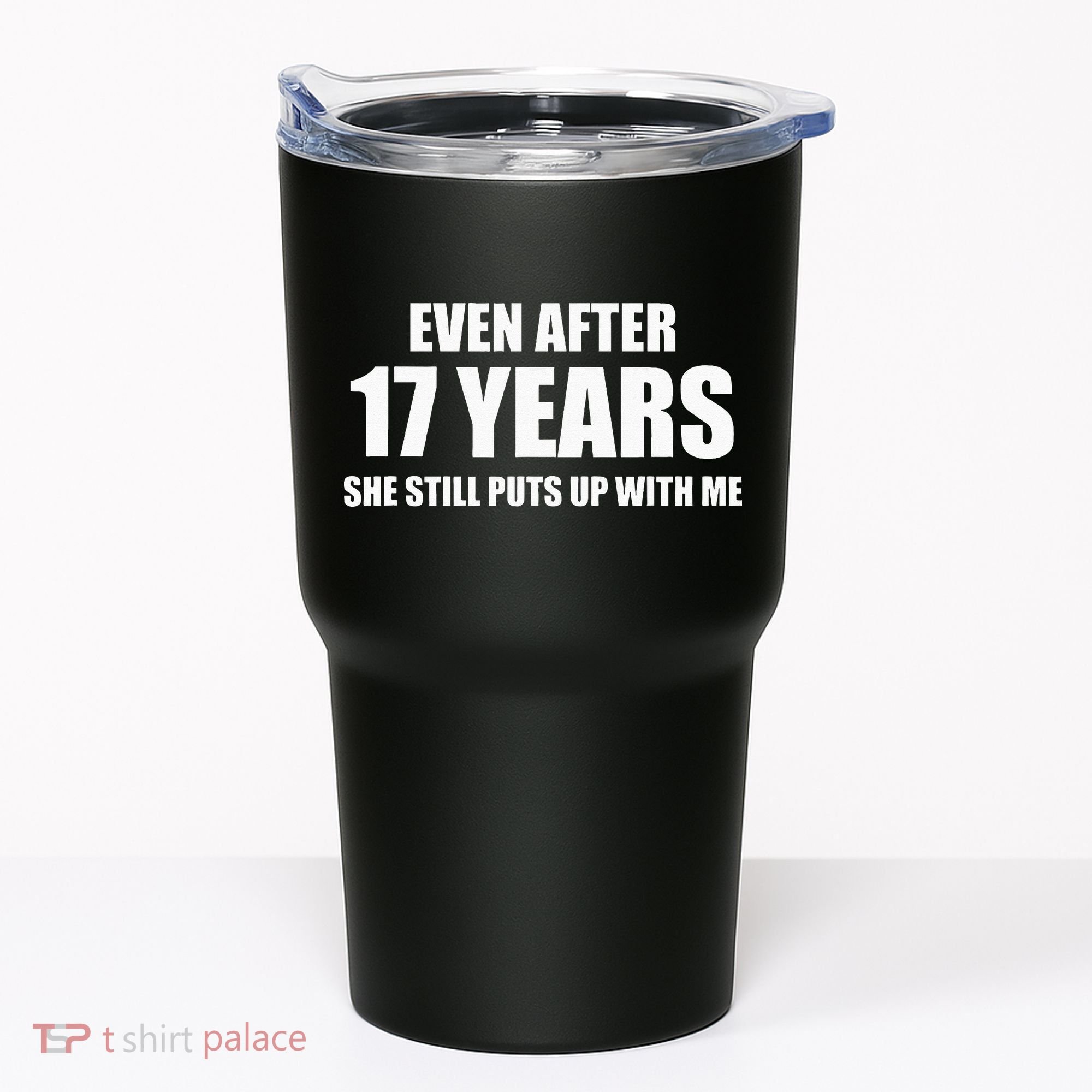 17 Year Anniversary Funny Relationship Gifts For Him Tumbler