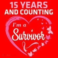 15 Years And Counting I'm A Breast Cancer Survivor Fight Win Gift Santa Hat thumb 1