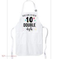 10 Years Birthday 10yr Boy Girl Double Digits 10th Birthday Apron thumb 0