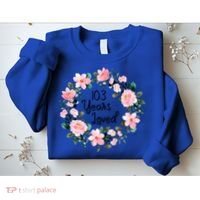 103 Years Loved 103 Years Old Cool 103rd Birthday Great Gift Sweatshirt thumb 2