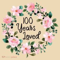 100 Years Loved Men Women 100 Years Old Cool 100th Birthday Gift Tote Bag thumb 4