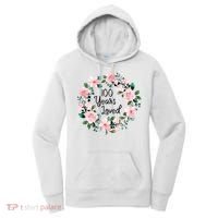 100 Years Loved Men Women 100 Years Old Cool 100th Birthday Gift Women's Hoodie thumb 0