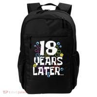 18 Years Later Eighteen 18 Year Old Birthday Gift Backpack thumb 0