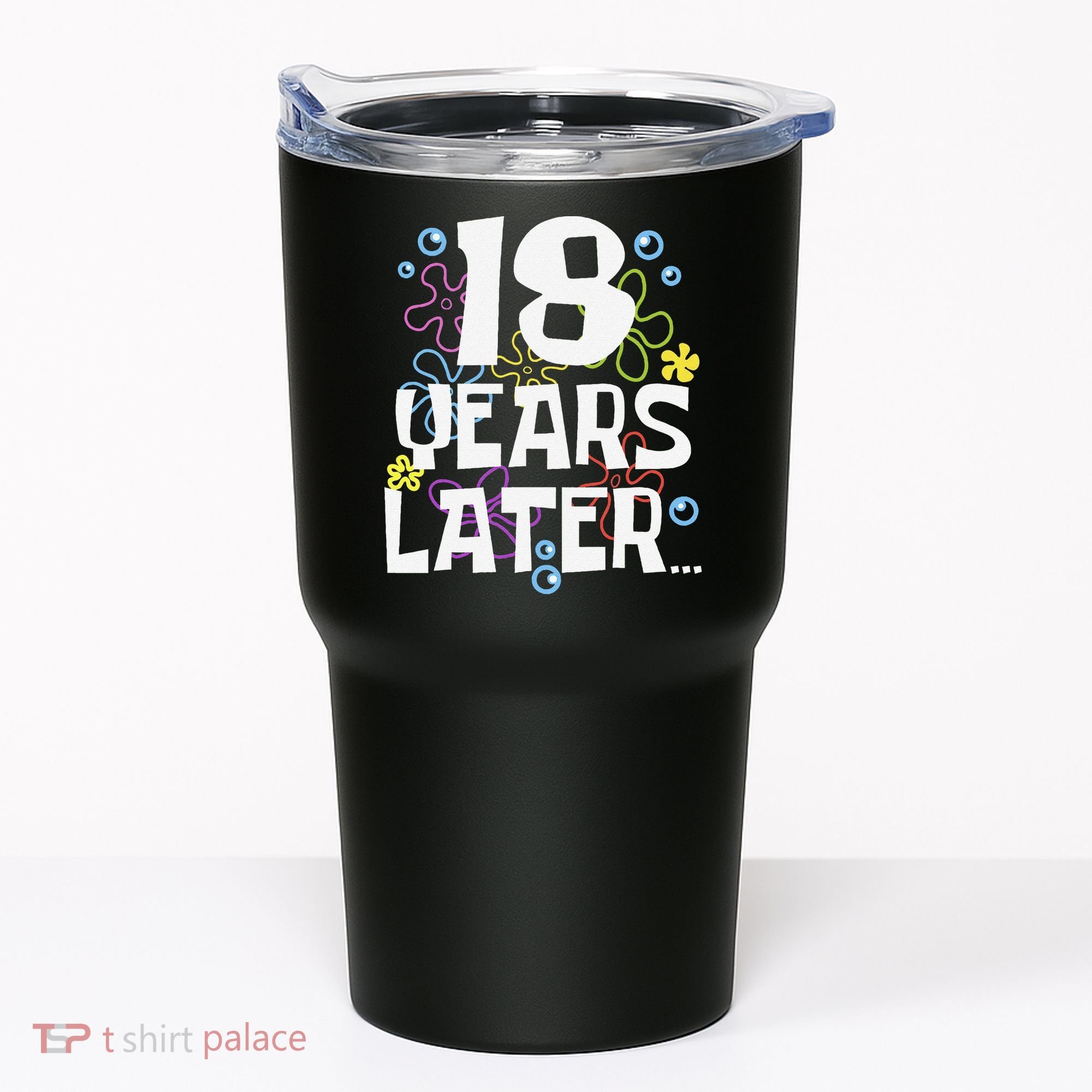 18 Years Later Eighteen 18 Year Old Birthday Gift Tumbler