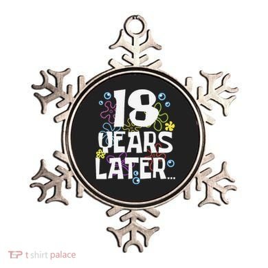 18 Years Later Eighteen 18 Year Old Birthday Gift Ornament