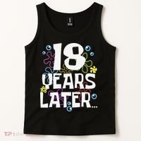 18 Years Later Eighteen 18 Year Old Birthday Gift Tank Top thumb 2