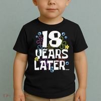 18 Years Later Eighteen 18 Year Old Birthday Gift Toddler T-Shirt thumb 2