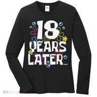 18 Years Later Eighteen 18 Year Old Birthday Gift Women's Long Sleeve Shirt thumb 0
