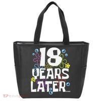 18 Years Later Eighteen 18 Year Old Birthday Gift Tote Bag thumb 0