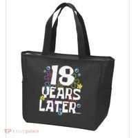 18 Years Later Eighteen 18 Year Old Birthday Gift Tote Bag thumb 3