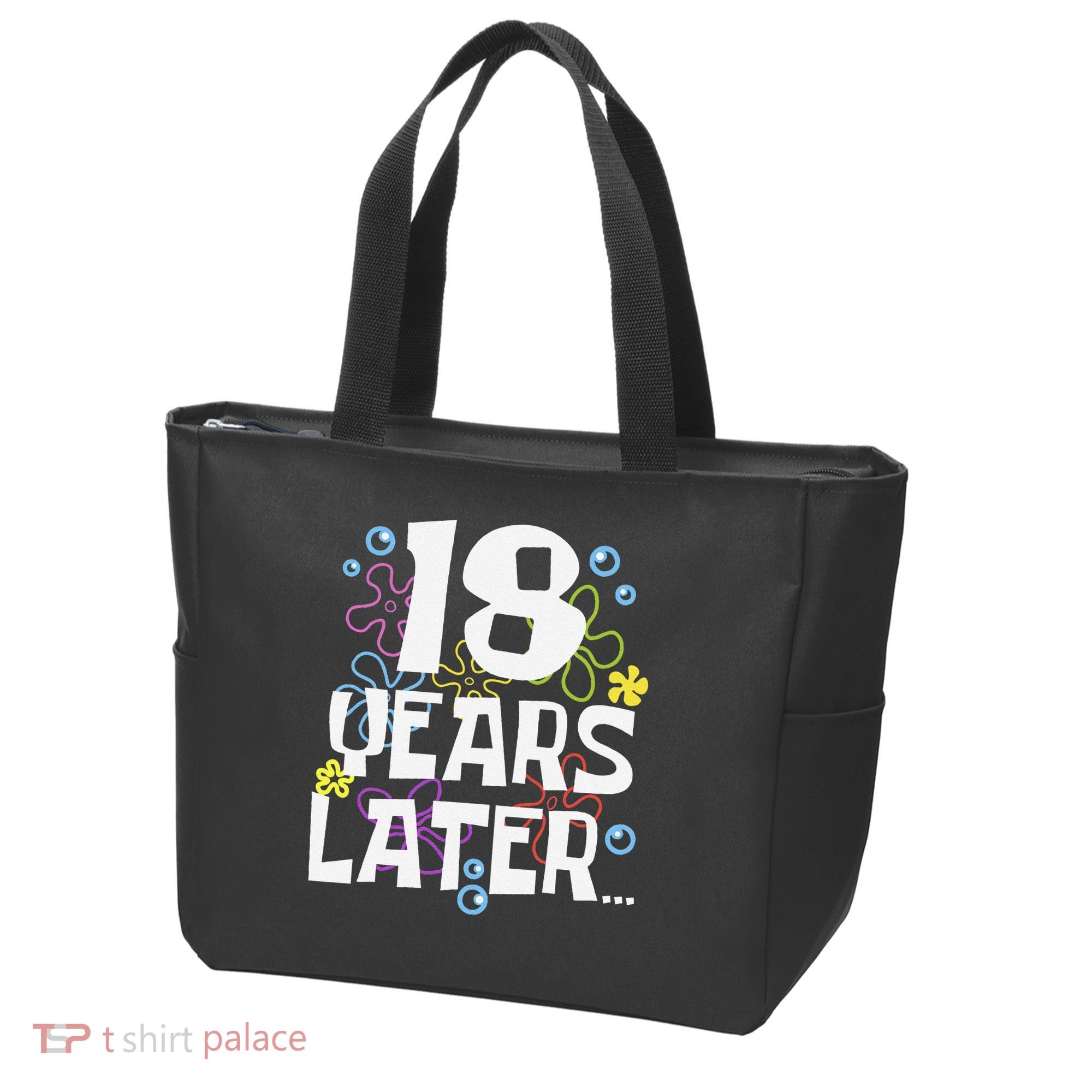 18 Years Later Eighteen 18 Year Old Birthday Gift Tote Bag