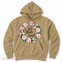 100 Years Loved Men Women 100 Years Old Cool 100th Birthday Gift Hoodie thumb 0