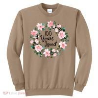 100 Years Loved Men Women 100 Years Old Cool 100th Birthday Gift Sweatshirt thumb 0