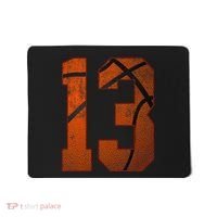 13 Year Old Happy 13th Birthday Basketball 13th Birthday Mousepad thumb 0
