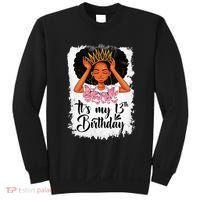 13 Year Old Gift Women Teenager Its My 13th Birthday Sweatshirt thumb 0