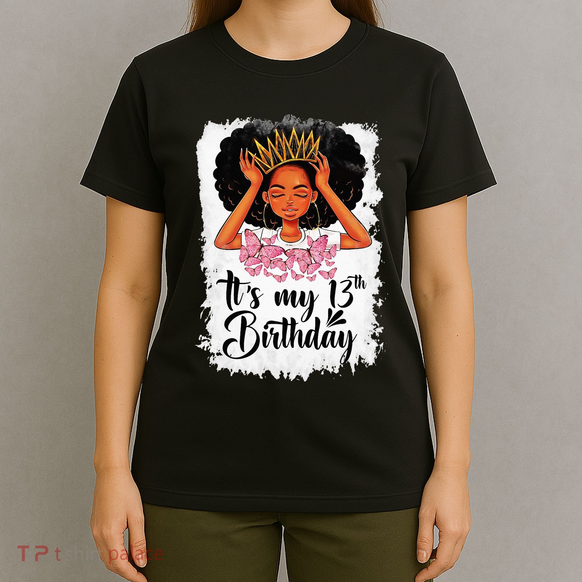 13 Year Old Gift Women Teenager Its My 13th Birthday T-Shirt