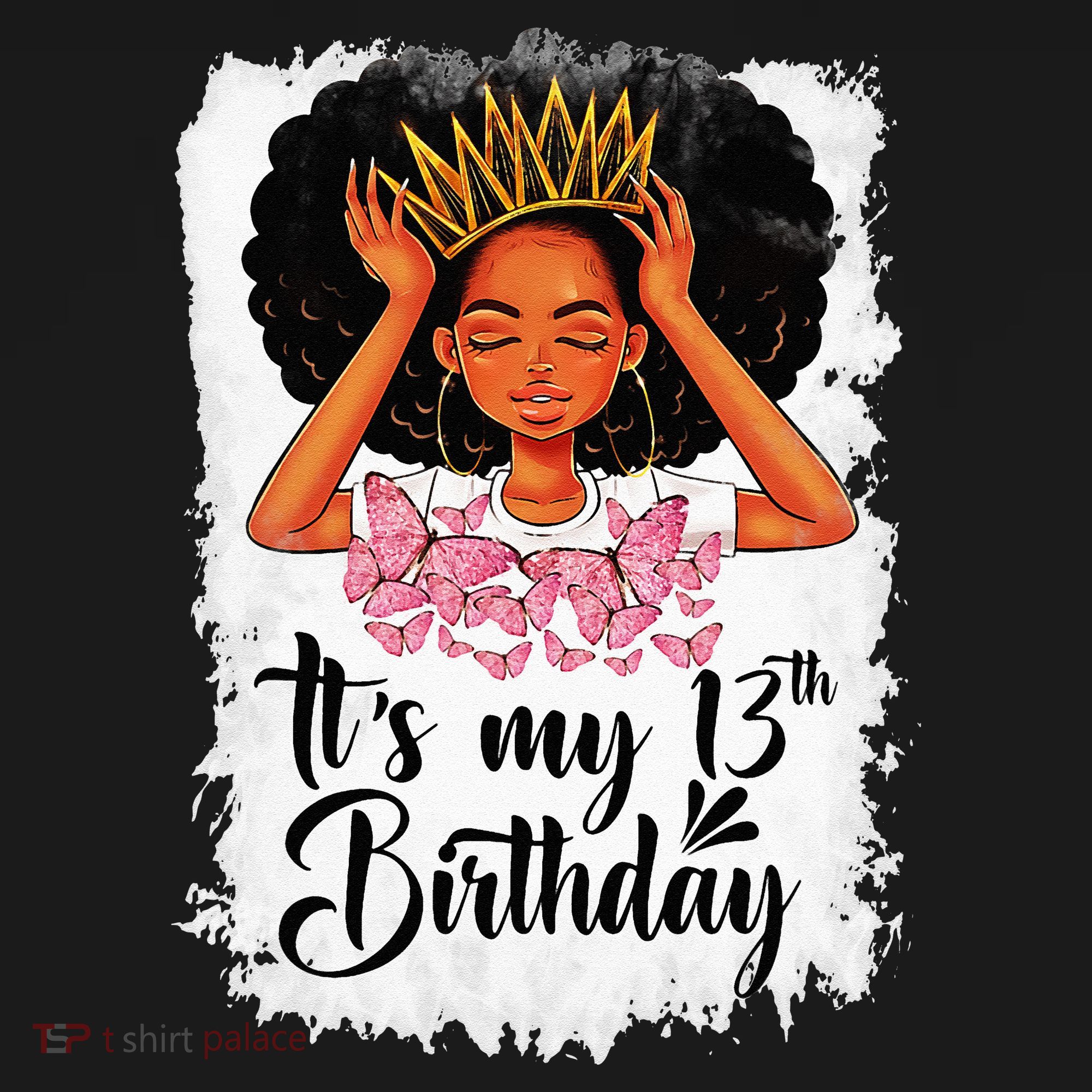 13 Year Old Gift Women Teenager Its My 13th Birthday T-Shirt