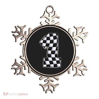 1 Year Old Pit Crew One Car Racing 1st Birthday Race Car Ornament