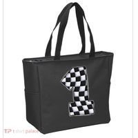 1 Year Old Pit Crew One Car Racing 1st Birthday Race Car Tote Bag thumb 2