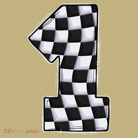 1 Year Old Pit Crew One Car Racing 1st Birthday Race Car Button thumb 1