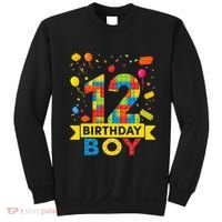 12 Year Old Building Blocks 12th Birthday Sweatshirt thumb 0