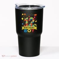 12 Year Old Building Blocks 12th Birthday Tumbler thumb 0