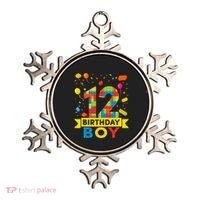 12 Year Old Building Blocks 12th Birthday Ornament thumb 0