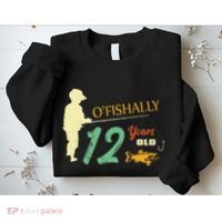 12 Year Old Fishing Gift 12 Yo Twelve Year Old 12th Birthday Sweatshirt thumb 2