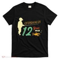 12 Year Old Fishing Gift 12 Yo Twelve Year Old 12th Birthday T-Shirt thumb 0