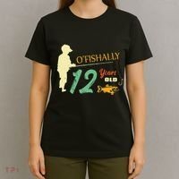 12 Year Old Fishing Gift 12 Yo Twelve Year Old 12th Birthday T-Shirt thumb 4