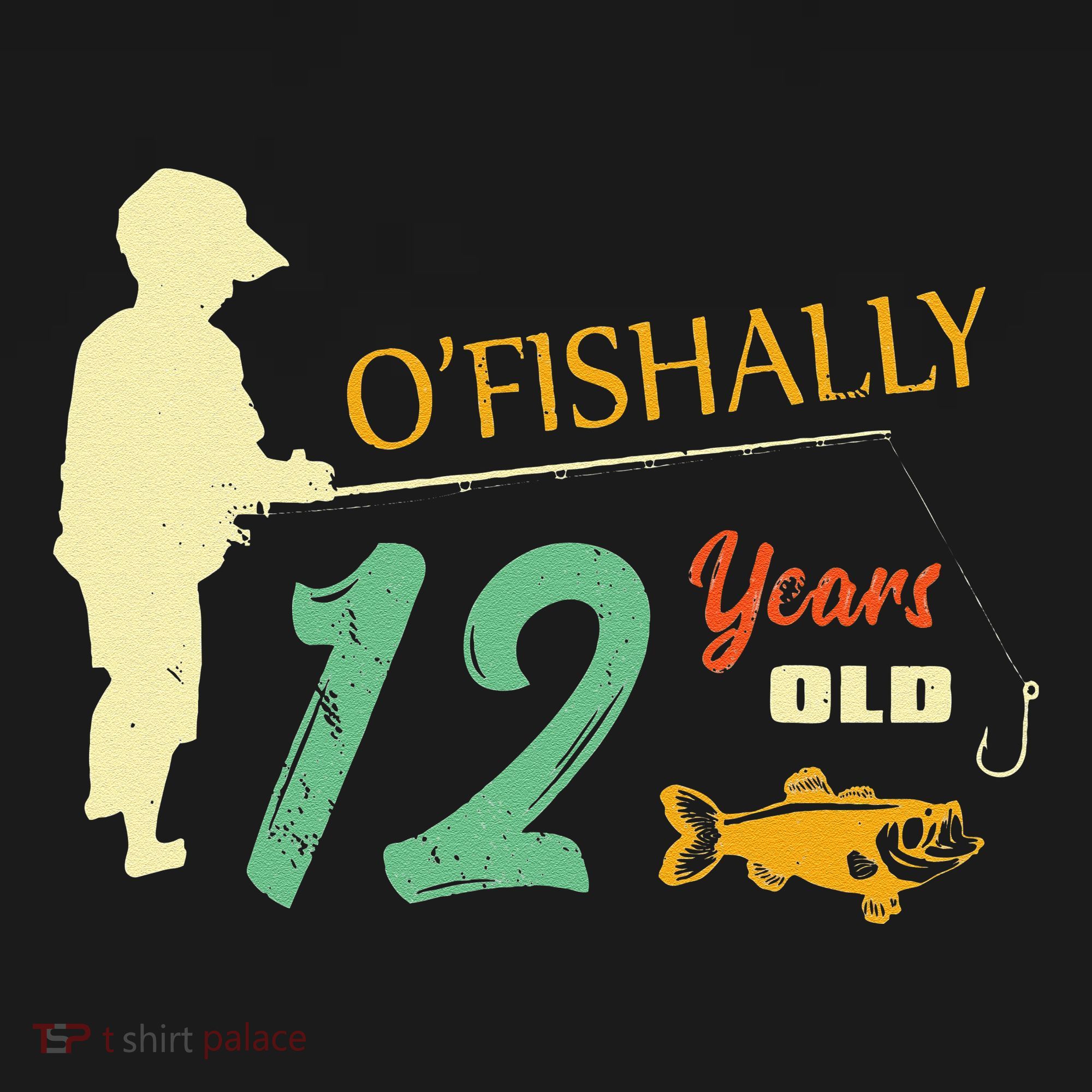 12 Year Old Fishing Gift 12 Yo Twelve Year Old 12th Birthday Mousepad