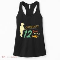 12 Year Old Fishing Gift 12 Yo Twelve Year Old 12th Birthday Women's Tank Top thumb 0