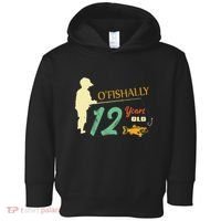 12 Year Old Fishing Gift 12 Yo Twelve Year Old 12th Birthday Toddler Hoodie thumb 0