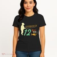 12 Year Old Fishing Gift 12 Yo Twelve Year Old 12th Birthday Women's T-Shirt thumb 4