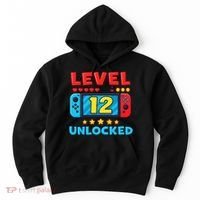12 Year Old Birthday Decorations Son Boy 12th Hoodie thumb 0