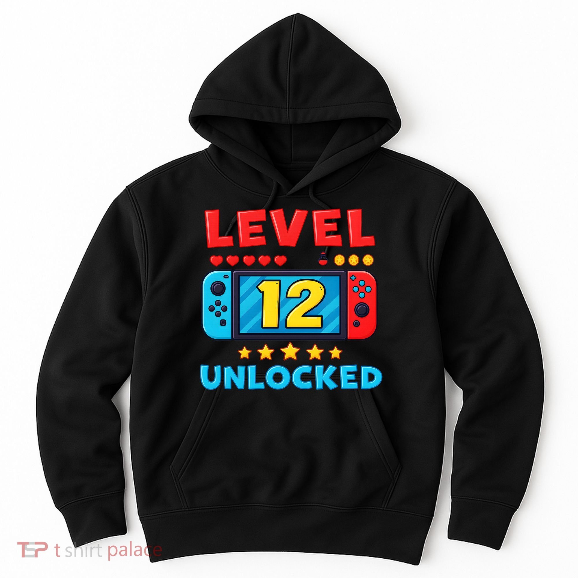 12 Year Old Birthday Decorations Son Boy 12th Hoodie