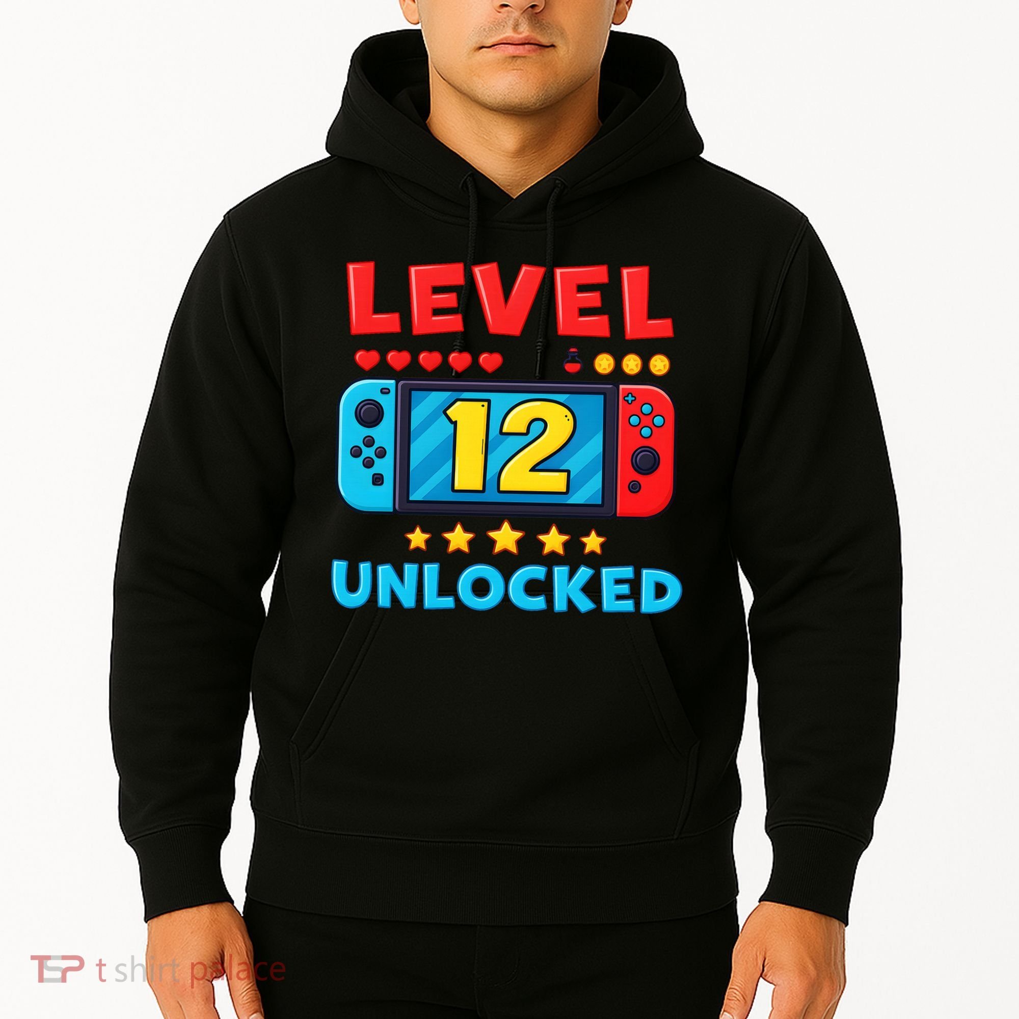 12 Year Old Birthday Decorations Son Boy 12th Hoodie