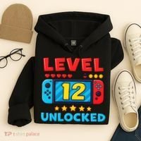 12 Year Old Birthday Decorations Son Boy 12th Hoodie thumb 4