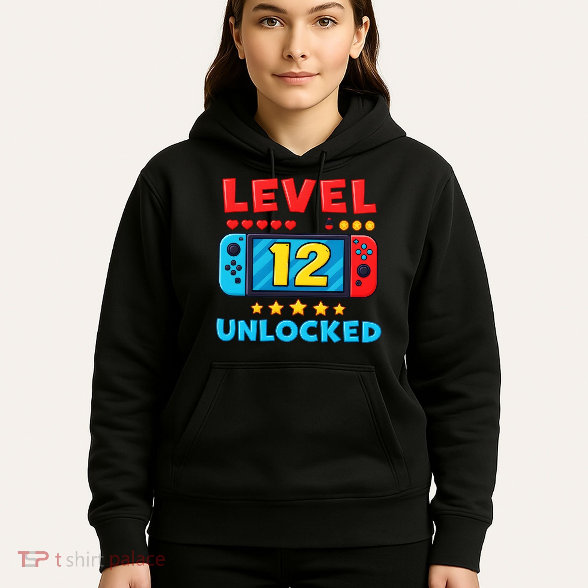12 Year Old Birthday Decorations Son Boy 12th Hoodie