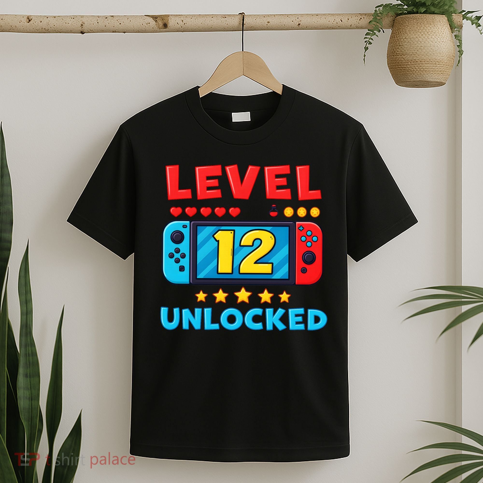 12 Year Old Birthday Decorations Son Boy 12th T-Shirt